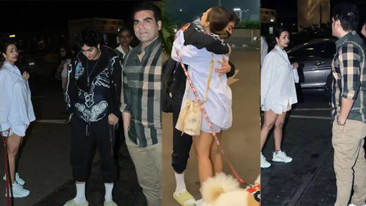 Malaika Arora  Ex Husband Arbaaz Khan Airport Video Viral,बेटे के लिए एक साथ..|Boldsky*Entertainment