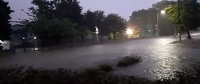 Flooding in Beetons Way, Bury St Edmunds