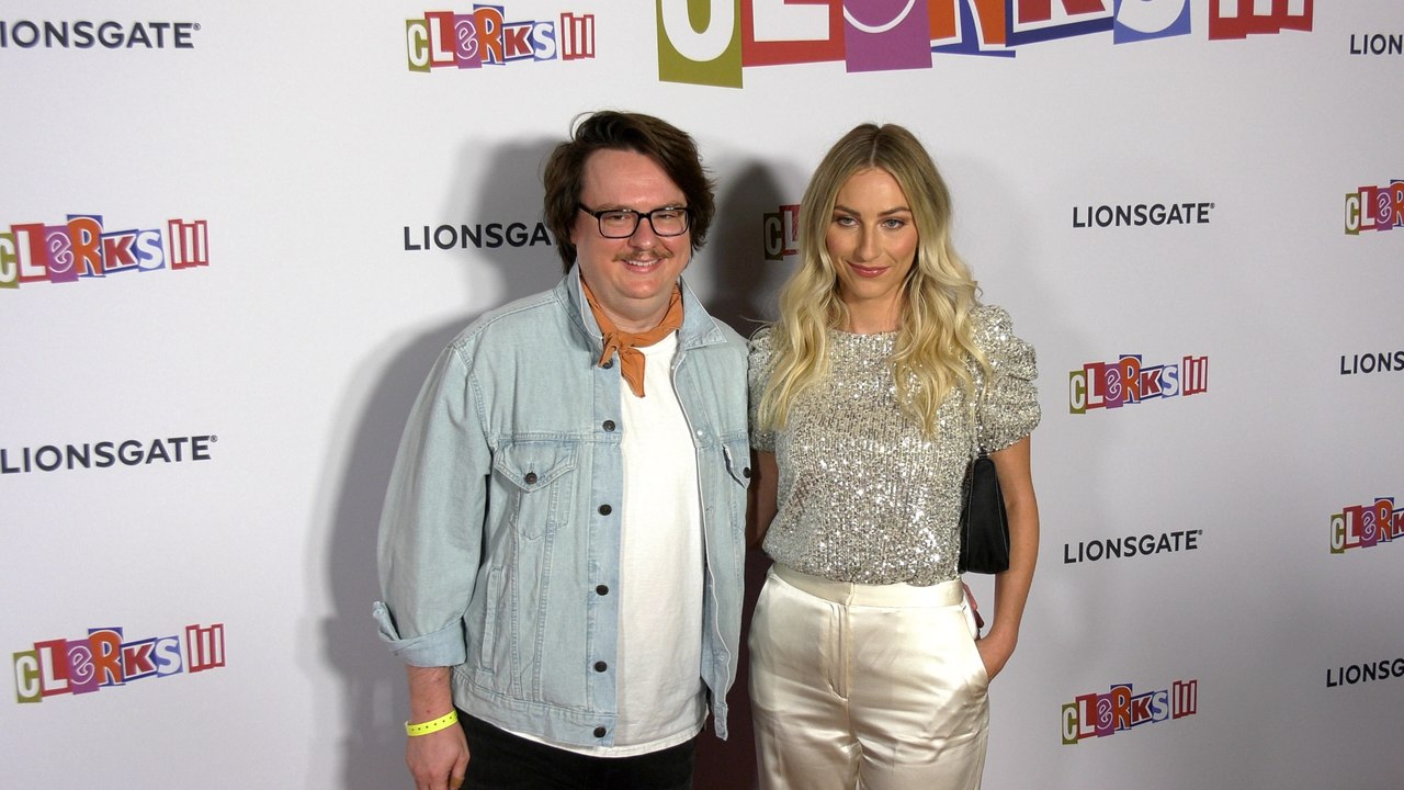 Clark Duke and Cody Kennedy "Clerks III" Los Angeles Premiere Red Carpet