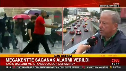 İstanbul'daki yağış ne kadar sürecek? Orhan Şen CNN TÜRK'te saat verdi!