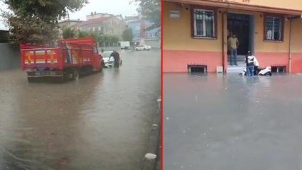İstanbul alarma geçti! Etkisini iyiden iyiye artıran sağanak yağış saat 15.00'e kadar devam edecek