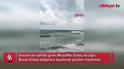 Sarıyer'de denizde dehşet! Baba boğuldu oğlu kayıp