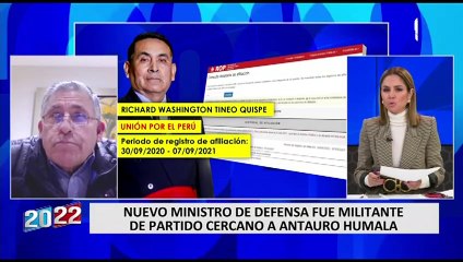 Almirante Jorge Moscoso: "Las Fuerzas Armadas no se van a prestar a una situación fuera de la ley"