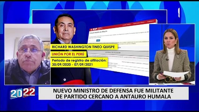 Almirante Jorge Moscoso: Las Fuerzas Armadas no se van a prestar a una situación fuera de la ley