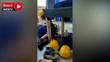 Akkuyu işçilerin zam eylemi devam ediyor