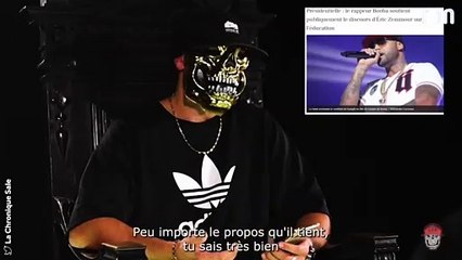 Booba exprime son accord avec Éric Zemmour sur la protection des enfants !