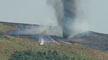 Une impressionnante tornade de feu filmée dans un parc naturel au Portugal