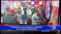 Breña: clausuran bar clandestino donde asesinaron de 24 balazos a joven albañil