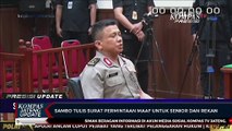 Sambo Tulis Surat Permintaan Maaf Untuk Senior dan Rekan