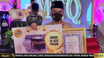 PRESISI INSPIRATIF : Kompol Khoiri, Juara Tingkat Pamen, Dalam MTQ Yang Diselenggarakan Mabes Polri (1/3)