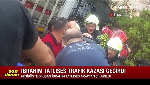 İbrahim Tatlıses, Bodrum'da trafik kazası geçirdi