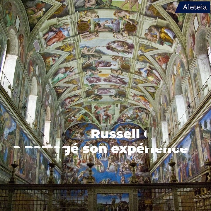 Russell Crowe a partagé son expérience vécue dans la Chapelle Sixtine