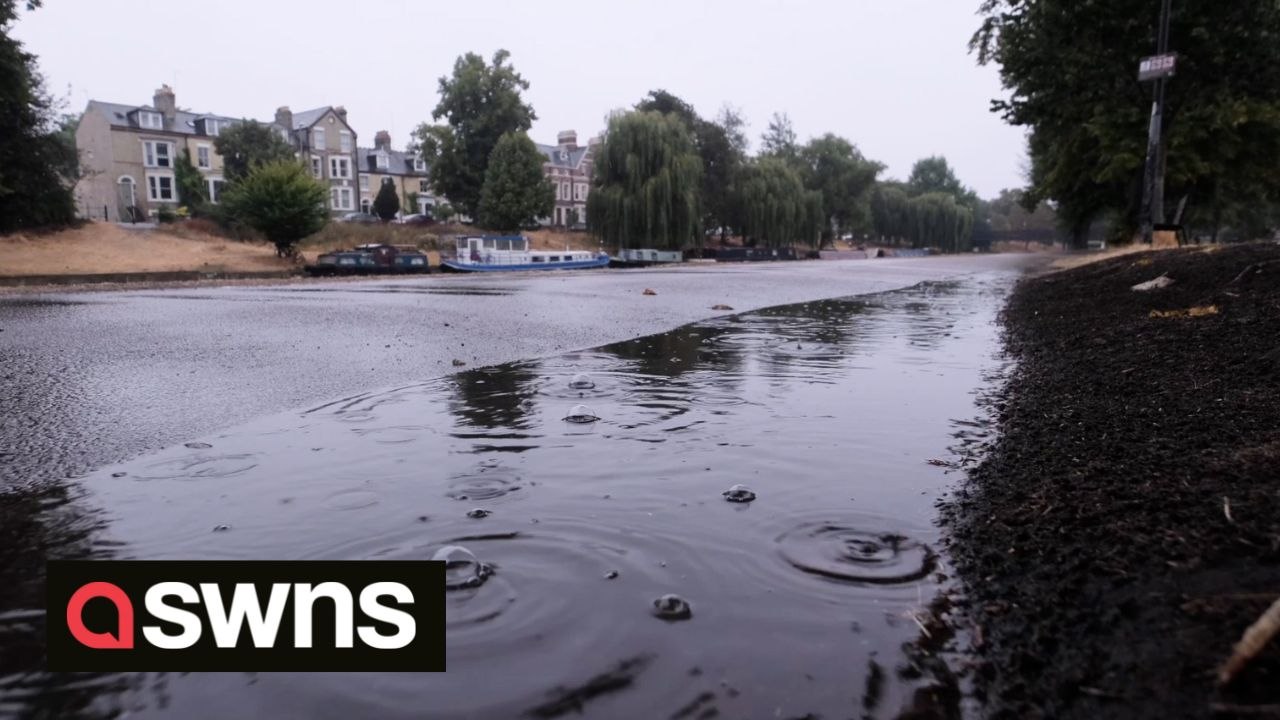 Thunderstorms and heavy downpours hit South East and eastern England