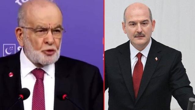 Karamollaoğlu'nu hiç böyle görmediniz! Soylu 'ya ateş püskürdü Yalan söyleyen insanlar şerefsizdir dedi