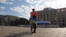 Son dakika haberleri | Ukrayna Ordusuna ambulans alabilmek için 1300 km pedal basacak