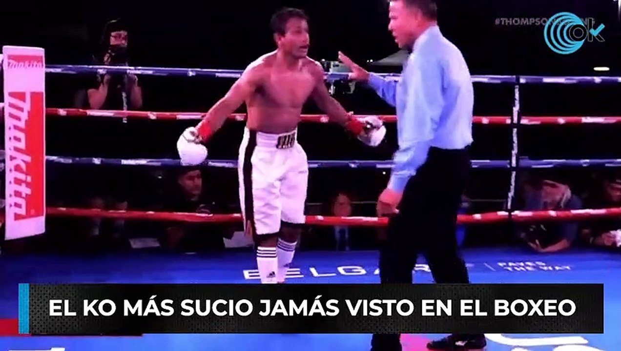 El KO más sucio jamás visto en el boxeo