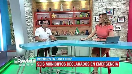 En Santa Cruz hay cinco activos y no hay pronóstico de lluvia, lamenta la Gobernación