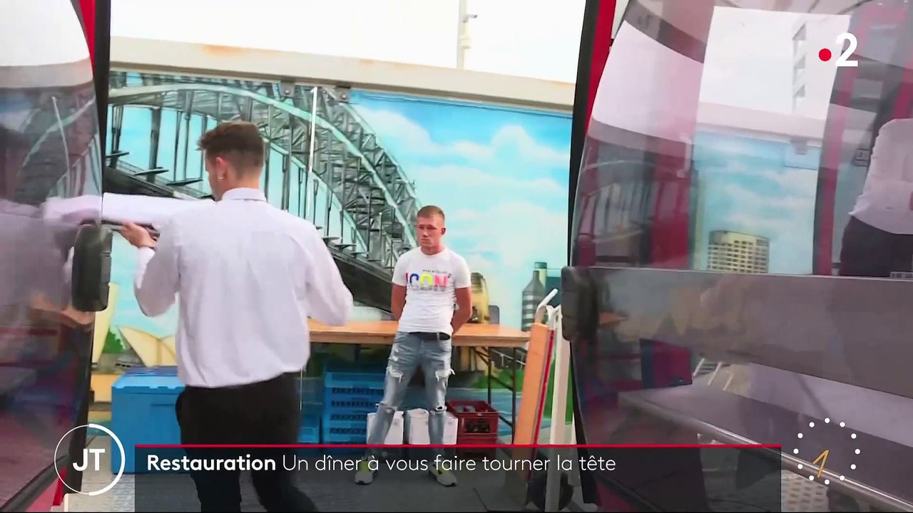 Pas-de-Calais: A Berck-sur-Mer, un restaurateur a transformé une grande roue en un restaurant gastronomique - Regardez