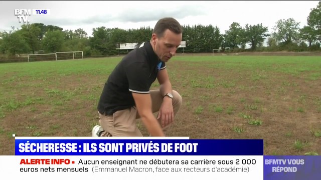 Les clubs de foot ont-ils le droit d'arroser leurs pelouses ? BFMTV répond à vos questions