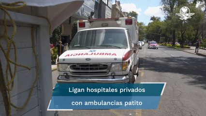 Hospitales, en la mira por ambulancias patito #EnPortada