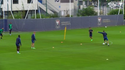 Séance devant le but au programme du jour (25/08/2022)