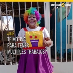 Mamá soltera mexicana, es plomera, payasita y conductora; así saca a sus hijos adelante