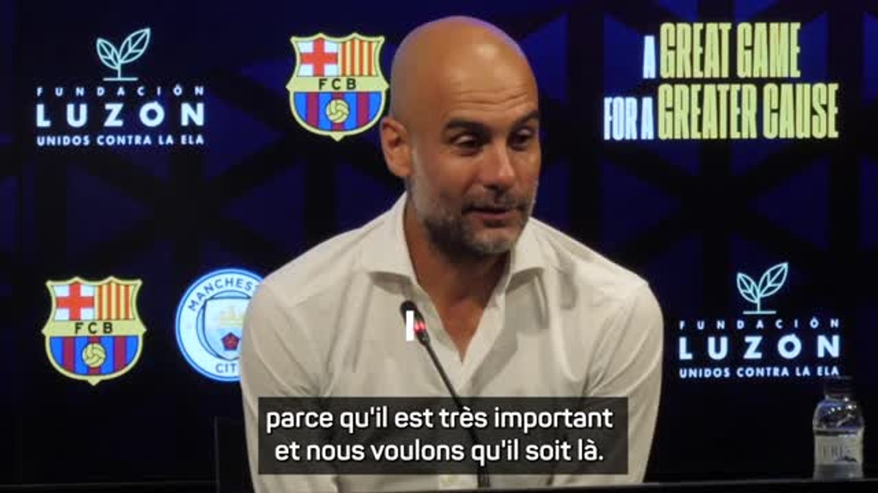 Transferts - Guardiola : "Bernardo aime beaucoup Barcelone, c'est vrai"
