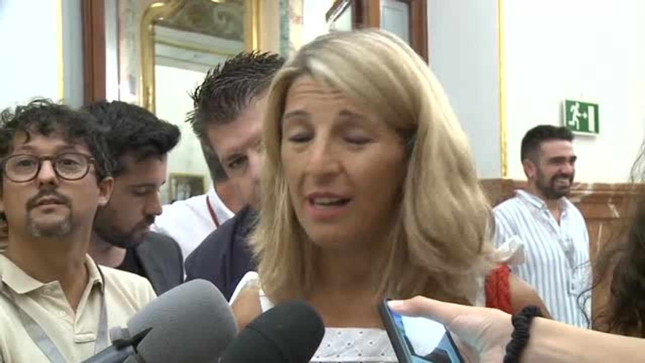 Yolanda Díaz convencida de que el Gobierno subirá el SMI "más que nunca"
