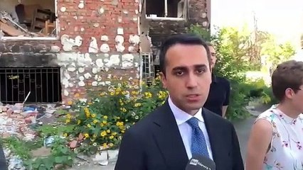 Di Maio in Ucraina: "Kiev sta difendendo Europa" - Video