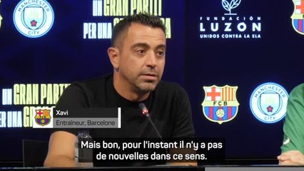 Transferts - Xavi sur une arrivée de Bernado Silva : "Ça dépend de City"