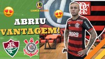 LANCE! Rápido: Flamengo abriu vantagem, Corinthians empatou no final e mais!