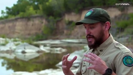 Dürre legt in Texas 113 Millionen Jahre alte Dinosaurierspuren frei