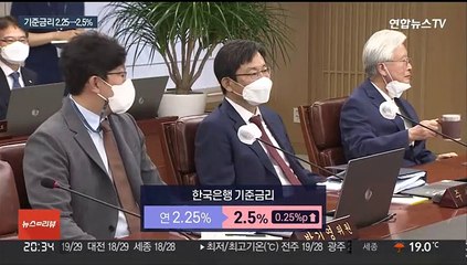 "물가 5%대 오를 것"…초유의 4연속 기준금리 인상