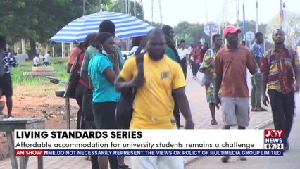 Living Standard Series: Level 200 UG student juggles 3 jobs to pay her rent - AM Show
