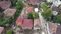 Bursa gündem: Bursa'da selden hasar gören mahallade hasar tespit çalışmaları sürüyor