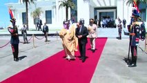 الرئيس السيسي يودع الملك حمد بن عيسي آل خليفة عاهل البحرين من مطار العلمين الدولي
