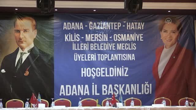 Adana politika haberleri: İYİ Partili Ergun, Adana'da Yerel Yönetimler İstişare Toplantısı na katıldı