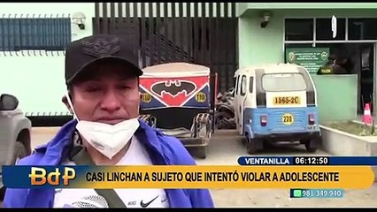 Casi lo matan: Vecinos linchan a sujeto que intentó violar a escolar en Ventanilla