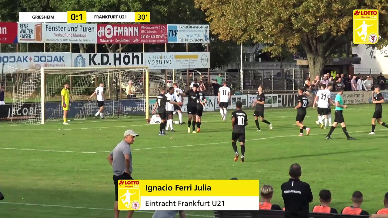 Hessenliga-Torshow: Griesheim gegen Frankfurt