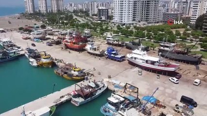 Mersin haber | Akdeniz'in balıkçıları, ekmek teknelerini 15 Eylül'e hazırlıyor