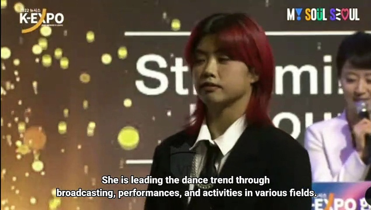 Aiki received an Award at The 4th Newsis Hallyu Expo│2022 NEWSIS K-EXPO Engsub
