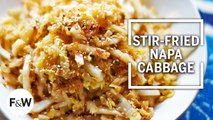 How to Make Stir-Fried Napa Cabbage with Spicy Garlic Dressing