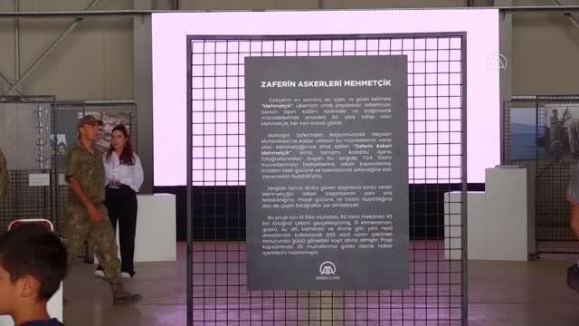 Afyon gündem haberleri... AFYONKARAHİSAR - Anadolu Ajansı Zaferin Askeri Mehmetçik Fotoğraf Sergisi