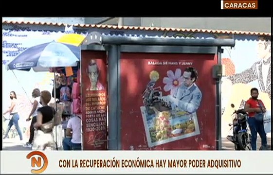 Ciudadanos reportan mayor poder adquisitivo con la recuperación económica