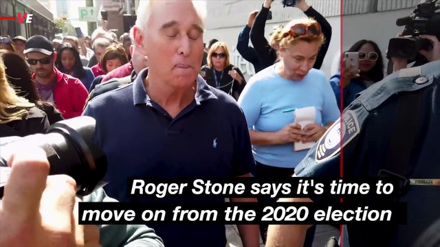 Trump Die-Hard Roger Stone Says It’s Time to Move on From the 2020 Election