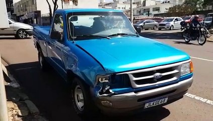 Colisão de trânsito sem vítimas é registrada no Centro