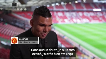 Manchester United - Casemiro : "Je suis très heureux"