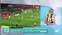 Denílson: São Paulo jogou no seu limite contra um Flamengo cirúrgico