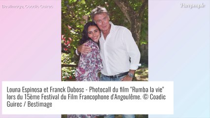 Franck Dubosc renversant avec sa partenaire au Festival d'Angoulême, Denista Ikonomova n'y est pas pour rien