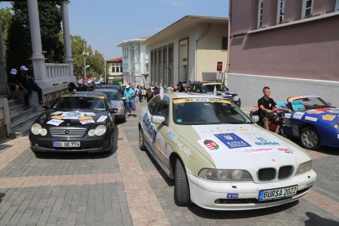 Bursa gündem haberleri: "Tuna'dan Orhun'a İpek Yolu Rallisi"nin katılımcıları Bursa'ya ulaştı